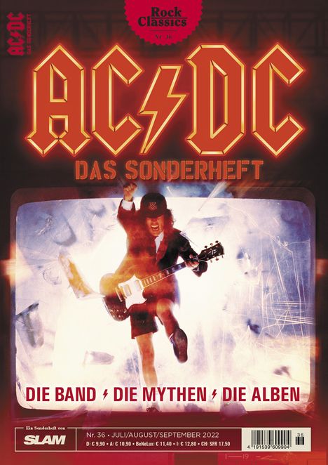 Zeitschriften: ROCK CLASSICS - Sonderheft 36: AC/DC, Zeitschrift