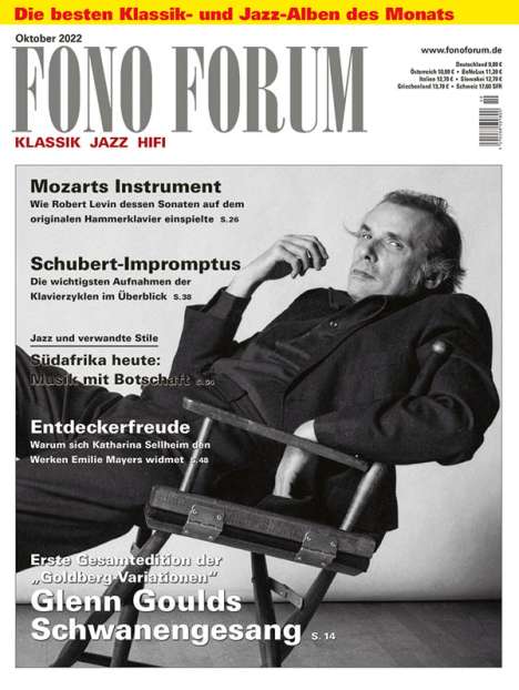 Zeitschriften: FonoForum Oktober 2022, Zeitschrift
