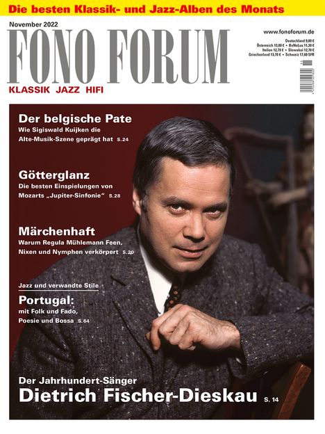 Zeitschriften: FonoForum November 2022, Zeitschrift