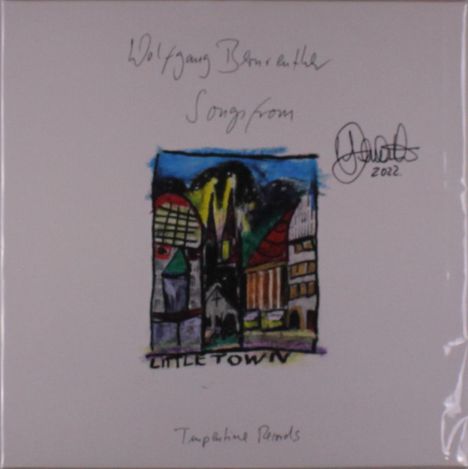 Wolfgang Bernreuther: Songs From Little Town (180g) (Limited-Edition) (White/Blue &amp; Green Splattered Vinyl) (handsigniert), LP