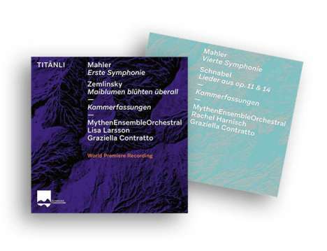 Gustav Mahler (1860-1911): Symphonien Nr.1 &amp; 4 (in Bearbeitungen für Kammerensemble), 2 CDs