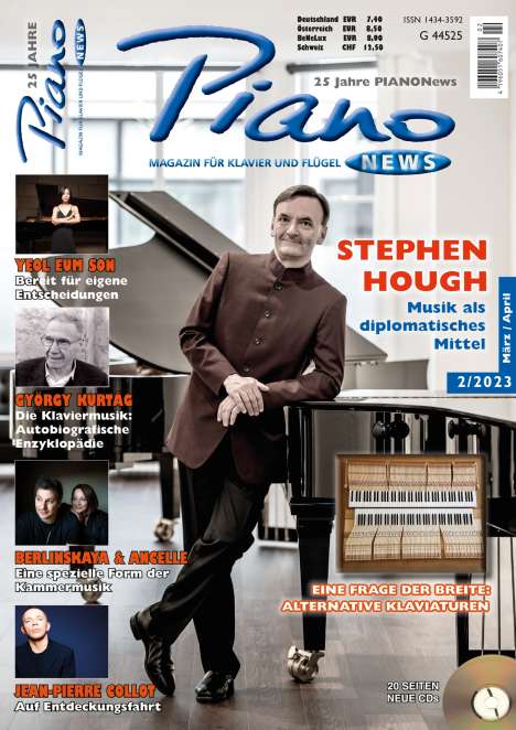 Zeitschriften: PIANONews - Magazin für Klavier &amp; Flügel (Heft 2/2023), Zeitschrift