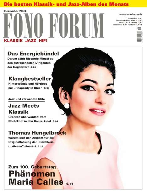Zeitschriften: FonoForum Dezember 2023, Zeitschrift