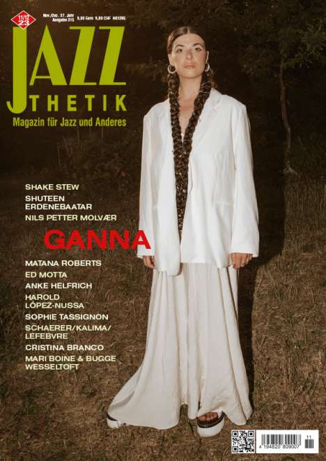 Zeitschriften: Jazzthetik - Magazin für Jazz und Anderes Nov./Dez. 2023, Zeitschrift