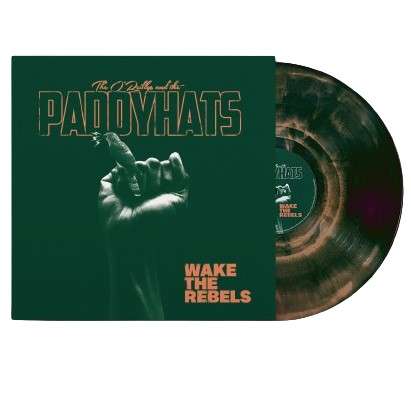 The O'Reillys &amp; The Paddyhats: Wake The Rebels (Green Marbled Vinyl) (handsigniert), LP