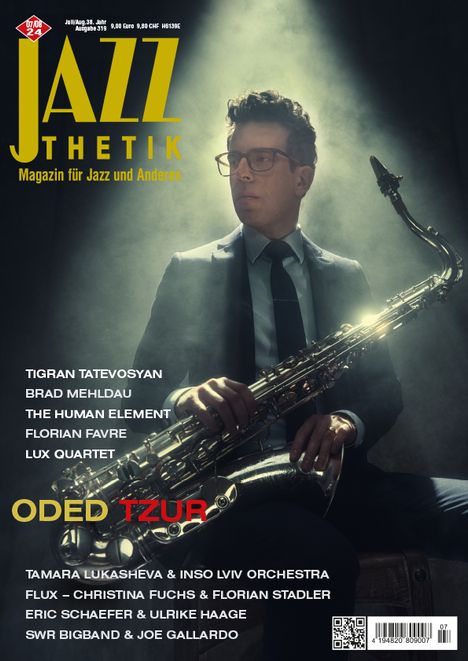 Zeitschriften: Jazzthetik - Magazin für Jazz und Anderes Juli/August 2024, Zeitschrift