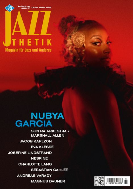 Zeitschriften: Jazzthetik - Magazin für Jazz und Anderes Nov./Dez. 2024, Zeitschrift