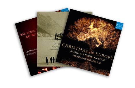 3 Legendäre dhm-Weihnachtsalben (Exklusivset für jpc), 3 CDs