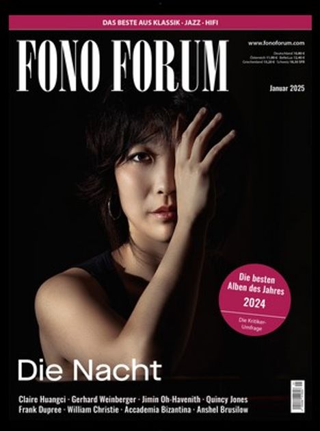 Zeitschriften: FonoForum Januar 2025, Zeitschrift