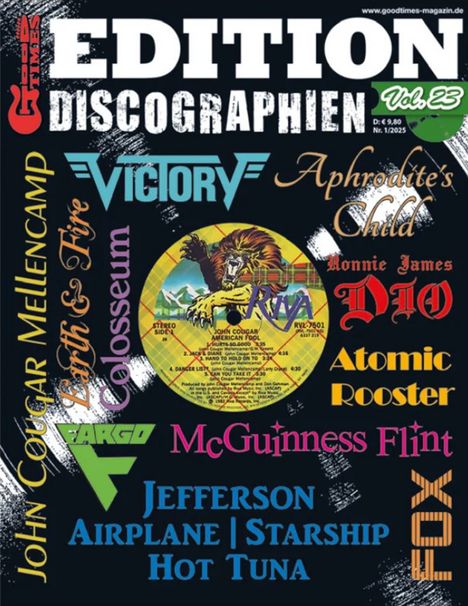 Zeitschriften: GoodTimes - Edition Vol. 23 - Discographien, Zeitschrift