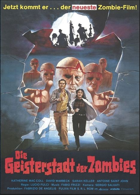 Die Geisterstadt der Zombies (Über dem Jenseits) (Ultra HD Blu-ray & Blu-ray im Mediabook), 1 Ultra HD Blu-ray, 1 Blu-ray Disc und 1 CD