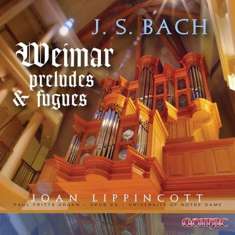 Johann Sebastian Bach (1685-1750): Präludien &amp; Fugen BWV 532,534,539,543, CD