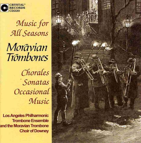 Los Angeles Philharmonic Trombone Ensemble &amp; Moravian Trombone Choir of Downey, CD