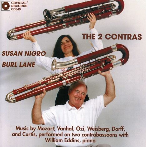 Nigro, Susan / Lane, Burl: Two Contras, CD
