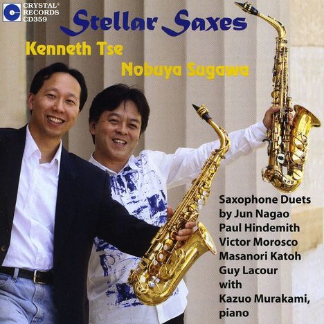 Musik für Saxophon &amp; Klavier "Stellar Saxes", CD
