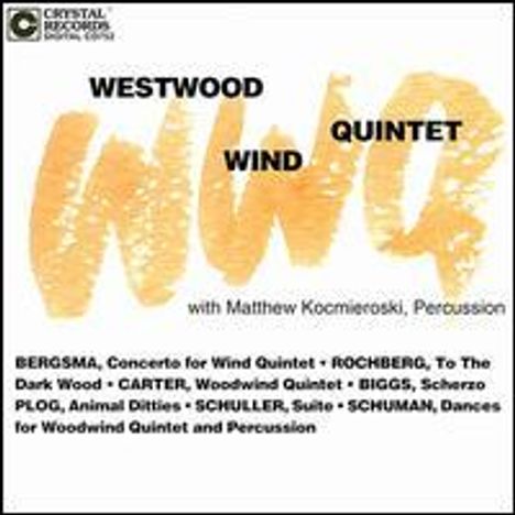 Westwood Wind Quintet, CD
