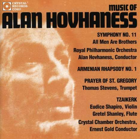 Alan Hovhaness (1911-2000): Symphonie Nr.11 "All Men are Brothers", CD