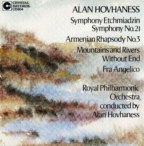 Alan Hovhaness (1911-2000): Symphonie Nr.21 "Etchmiadzin", CD