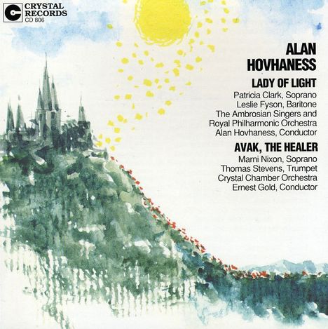 Alan Hovhaness (1911-2000): Lady of Light op.227, CD