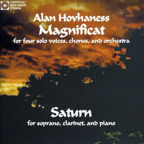Alan Hovhaness (1911-2000): Saturn op.243, CD