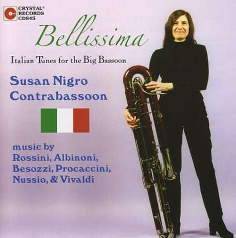 Susan Nigro - Italian Tunes for the Big Bassoon, CD