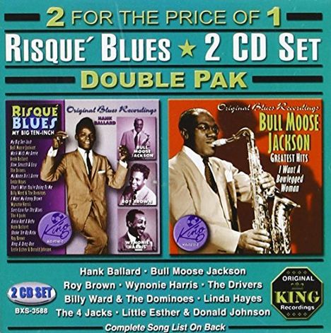 Risque Blues Double Pak / Var: Risque Blues Double Pak / Var, 2 CDs