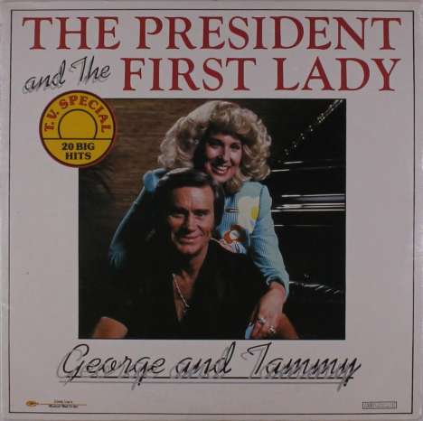 George Jones &amp; Tammy Wynette: The President And The First Lady, LP