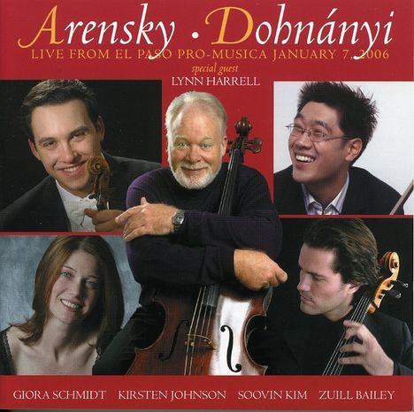 Anton Arensky (1861-1906): Streichquartett Nr.2 op.35, CD