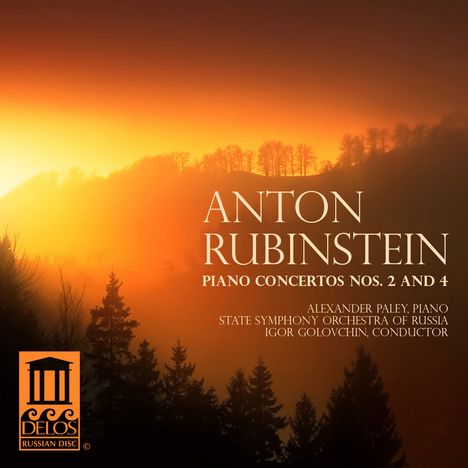 Anton Rubinstein (1829-1894): Klavierkonzerte Nr.2 &amp; 4, CD