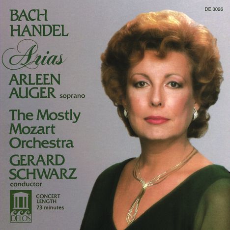 Arleen Auger singt Händel &amp; Bach, CD