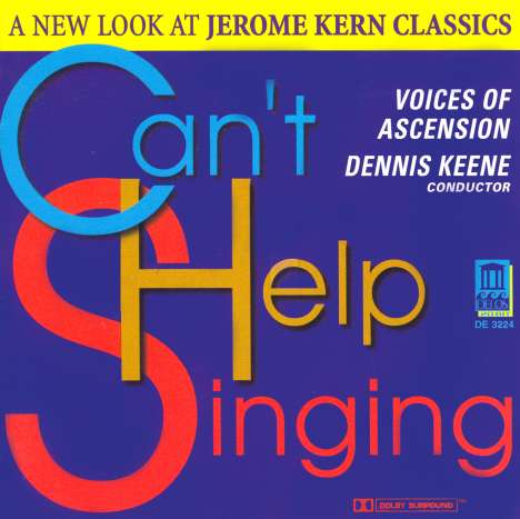 Jerome Kern (1885-1945): Choral Arrangements of 18 great Songs, CD