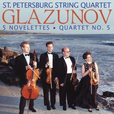 Alexander Glasunow (1865-1936): Streichquartett Nr.5, CD