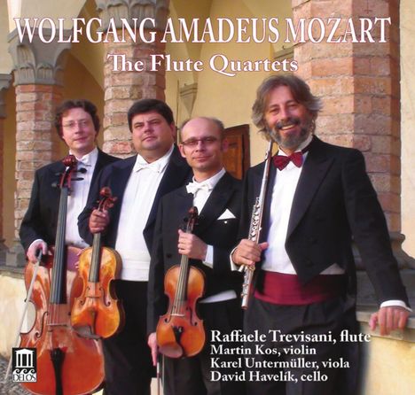 Wolfgang Amadeus Mozart (1756-1791): Flötenquartette Nr.1-4, CD