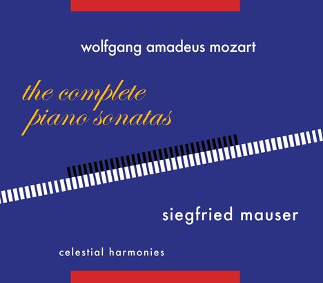 Wolfgang Amadeus Mozart (1756-1791): Klaviersonaten Vol.1-3, 6 CDs