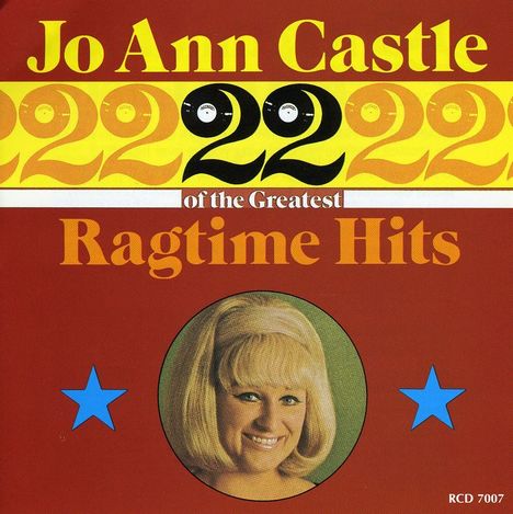 Jo Ann Castle: 22 Greatest Ragtime Hits, CD