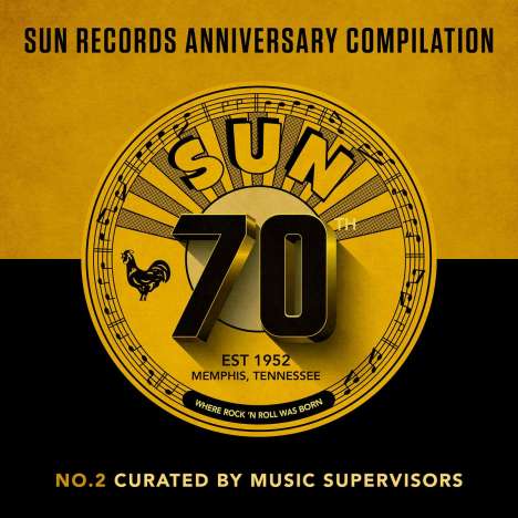 Sun Records' 70th Anniversary Compilation Vol. 2 (Curated by Music Supervisors) (180g) (45 RPM), LP
