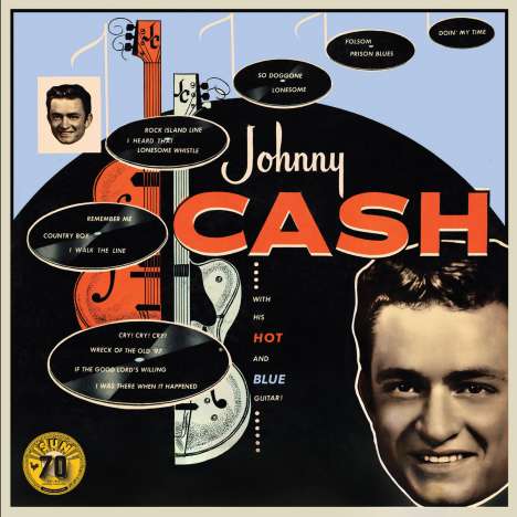 Johnny Cash: With His Hot And Blue Guitar (remastered 2022), LP
