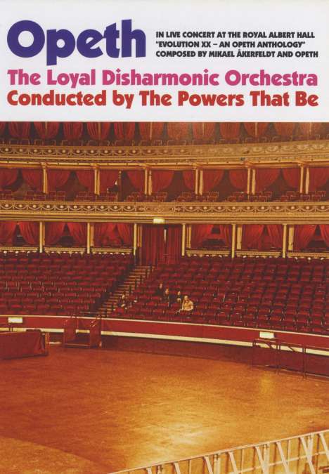 Opeth: In Live Concert At The Royal Albert Hall 5.4.2010, 2 DVDs
