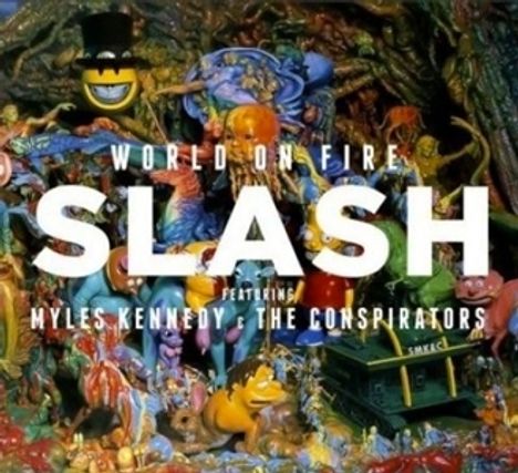 Slash: World On Fire (Blue/ Yellow Vinyl), 2 LPs