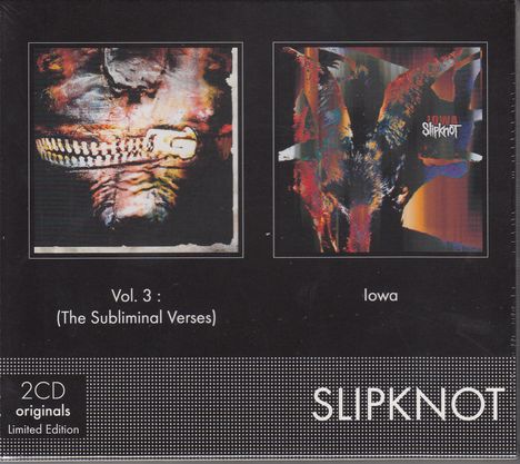 Slipknot: Vol.3 (The Subliminal Verses) / Iowa (2 Originals), 2 CDs