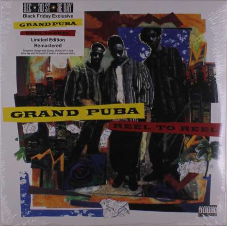 Grand Puba: Reel To Reel (remastered) (Limited Edition) (Colored Vinyl), 2 LPs