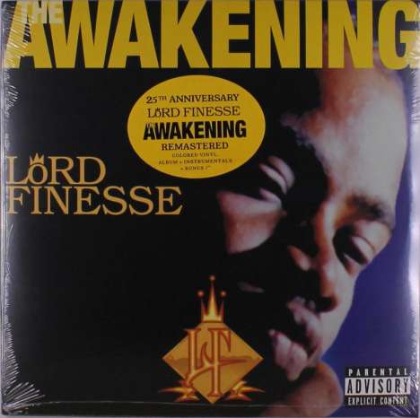 Lord Finesse: The Awakening (25th Anniversary) (remastered) (Colored Vinyl), 2 LPs und 1 Single 7"