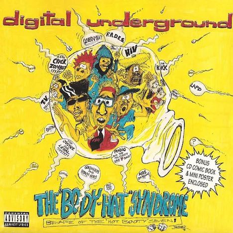 Digital Underground: The Body Hat Syndrome (30th Anniversary Edition) (Yellow Vinyl), 2 LPs