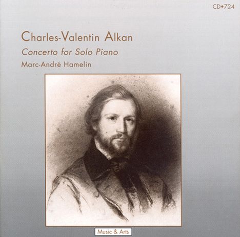 Charles Alkan (1813-1888): Concerto for Piano Solo, CD