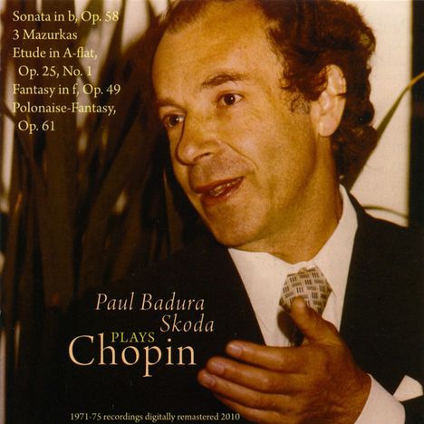 Paul Badura-Skoda plays Chopin, CD