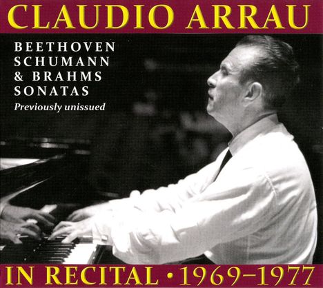 Claudio Arrau in Recital 1969-1977, 3 CDs