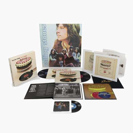 The Rolling Stones: Let It Bleed (50th Anniversary) (remastered) (180g) (Limited Numbered Deluxe Box Set), 2 LPs, 2 Super Audio CDs und 1 Single 7"