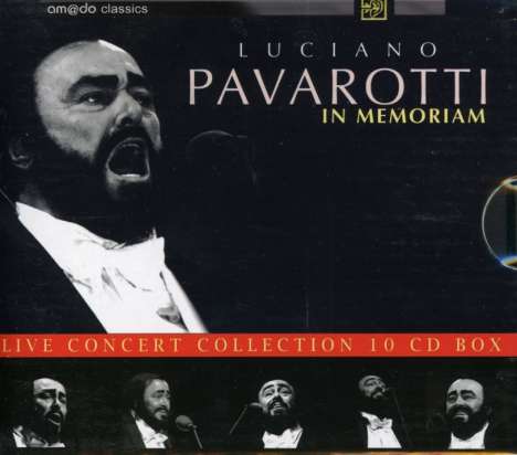 Luciano Pavarotti in Memoriam (Live Concert Collection), CD