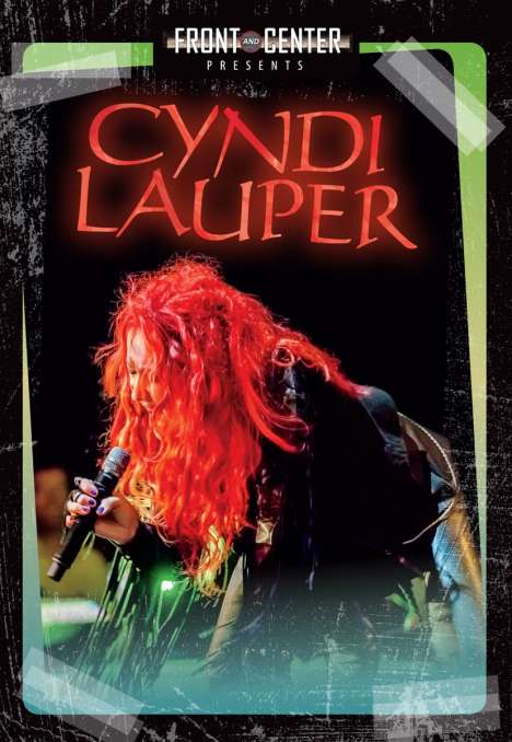 Cyndi Lauper: Front &amp; Center, Blu-ray Disc