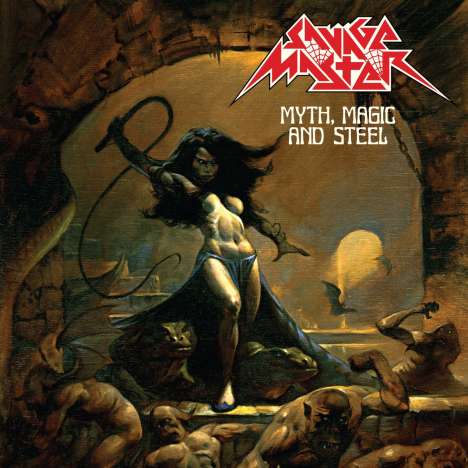 Savage Master: Myth, Magic And Steel (Crystal Clear W/ Blue Vinyl), LP